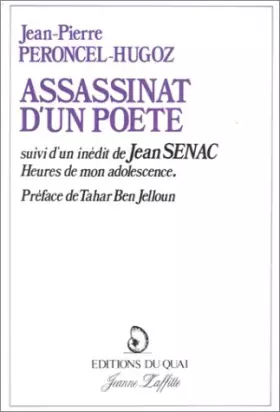 Couverture du produit · Assassinat d'un poète