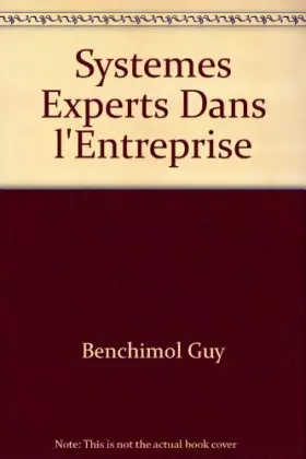 Couverture du produit · Systemes Experts Dans l'Entreprise
