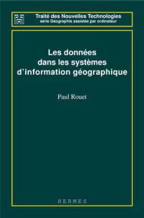 Couverture du produit · Les données dans les systèmes d'information géographique