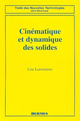 Couverture du produit · Cinématique et dynamique des solides