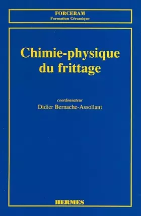 Couverture du produit · Chimie-physique du frittage
