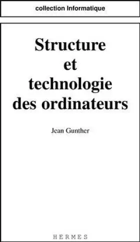 Couverture du produit · Structure et technologie des ordinateurs