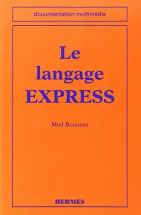 Couverture du produit · Le langage Express