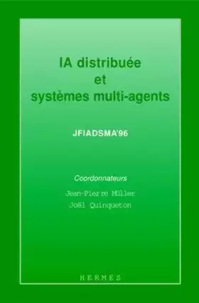 Couverture du produit · IA distribuée et systèmes multi-agents : JFIADSMA 96