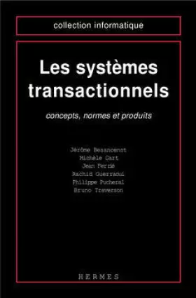 Couverture du produit · Les systèmes transactionnels