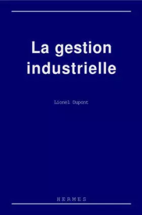 Couverture du produit · La gestion industrielle