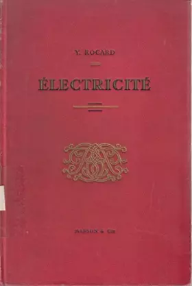 Couverture du produit · Electricité