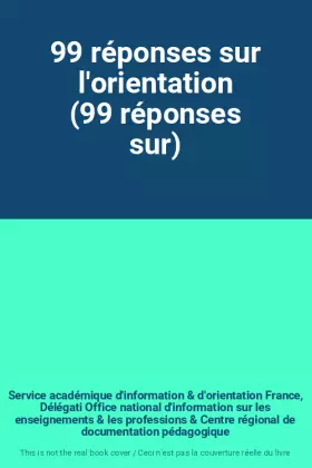 Couverture du produit · 99 réponses sur l'orientation (99 réponses sur)