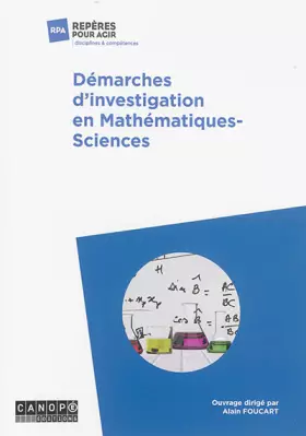 Couverture du produit · Démarches d'investigation en mathématiques-sciences