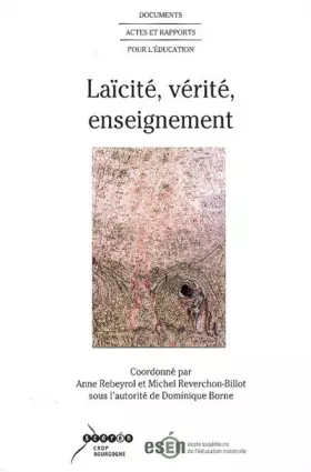 Couverture du produit · Laïcité, vérité, enseignement