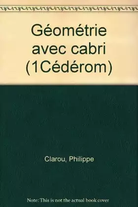 Couverture du produit · Géométrie avec cabri