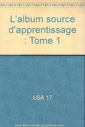 Couverture du produit · L'album source d'apprentissage : Tome 1