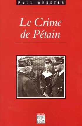 Couverture du produit · Le Crime de Pétain