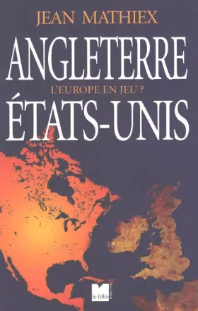 Couverture du produit · Angleterre - Etats-Unis