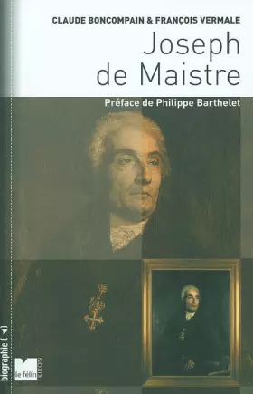 Couverture du produit · Joseph de Maistre