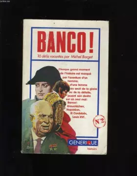 Couverture du produit · Banco (Histoire) (French Edition)