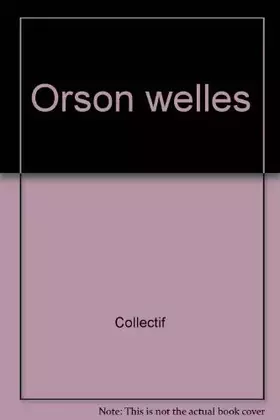 Couverture du produit · Orson Welles