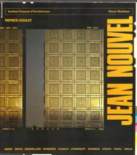 Couverture du produit · Jean Nouvel