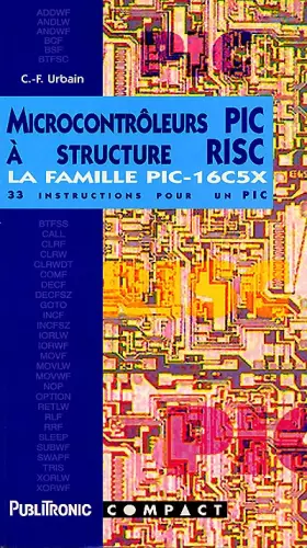 Couverture du produit · Microcontrôleurs pic à structure risc
