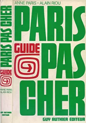 Couverture du produit · Paris pas cher