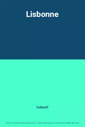 Couverture du produit · Lisbonne