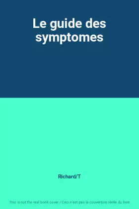 Couverture du produit · Le guide des symptomes