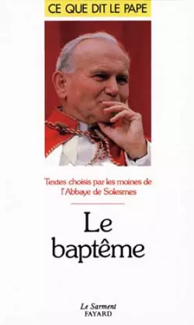Couverture du produit · Le Baptême, numéro 3