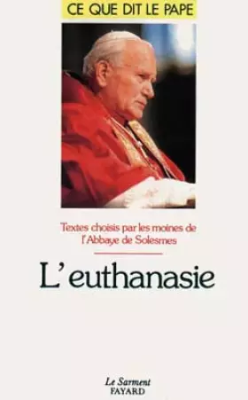 Couverture du produit · L'Euthanasie: (n° 11)