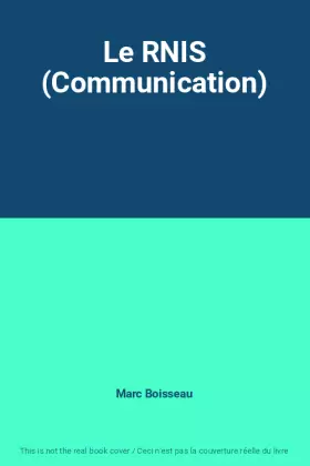 Couverture du produit · Le RNIS (Communication)