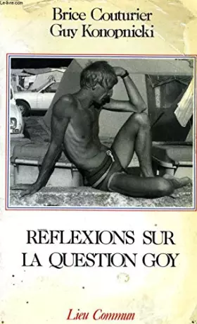 Couverture du produit · Réflexions sur la question goy