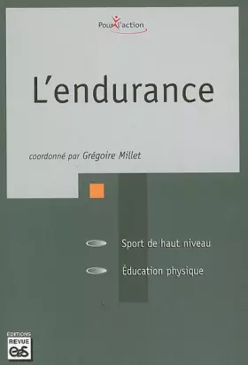 Couverture du produit · L'endurance