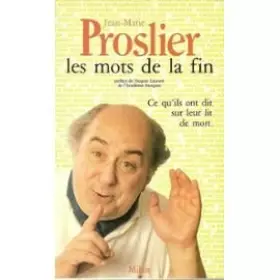 Couverture du produit · Les mots de la fin