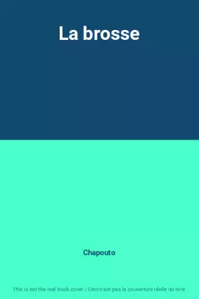 Couverture du produit · La brosse