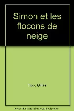 Couverture du produit · Simon et les flocons de neige