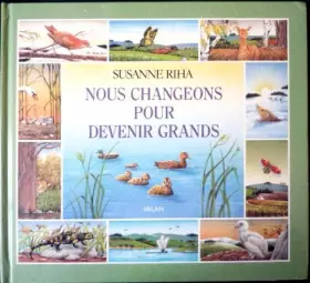 Couverture du produit · Nous changeons pour devenir grands