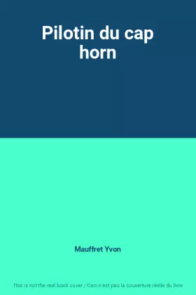 Couverture du produit · Pilotin du cap horn