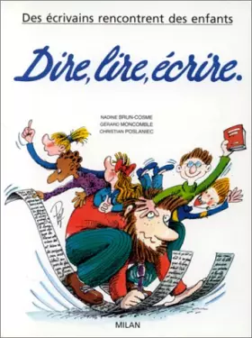 Couverture du produit · Dire, lire, écrire
