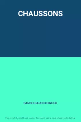 Couverture du produit · CHAUSSONS