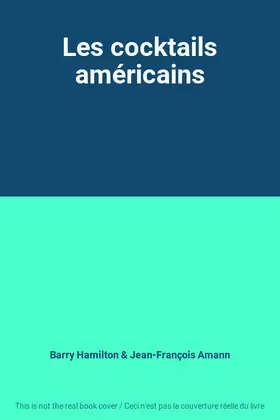Couverture du produit · Les cocktails américains