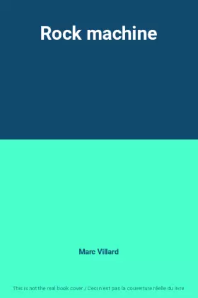 Couverture du produit · Rock machine