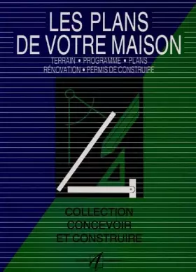 Couverture du produit · Les Plans de votre maison