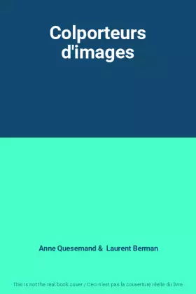 Couverture du produit · Colporteurs d'images