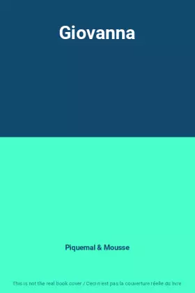 Couverture du produit · Giovanna