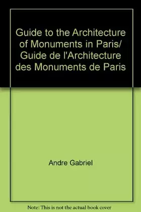 Couverture du produit · Paris Architecture Guide