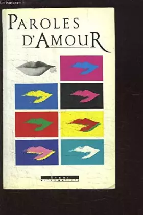 Couverture du produit · Paroles d'amour
