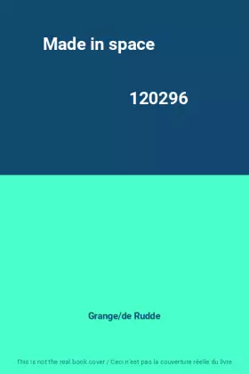 Couverture du produit · Made in space                                                                                 120296