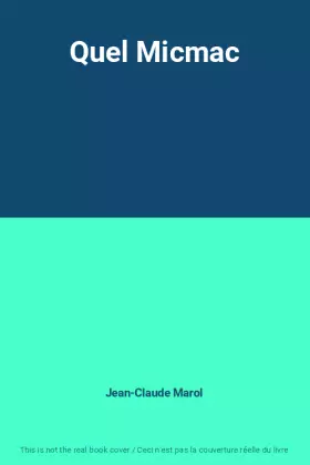 Couverture du produit · Quel Micmac