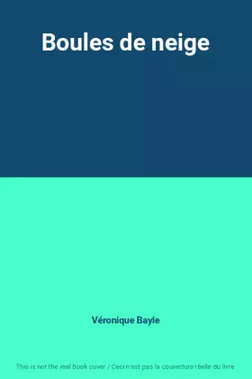 Couverture du produit · Boules de neige