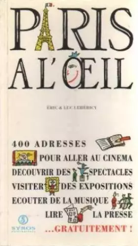 Couverture du produit · Paris a l oeil 072794