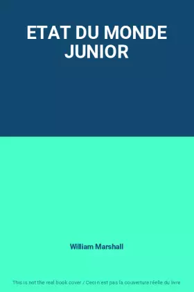 Couverture du produit · ETAT DU MONDE JUNIOR